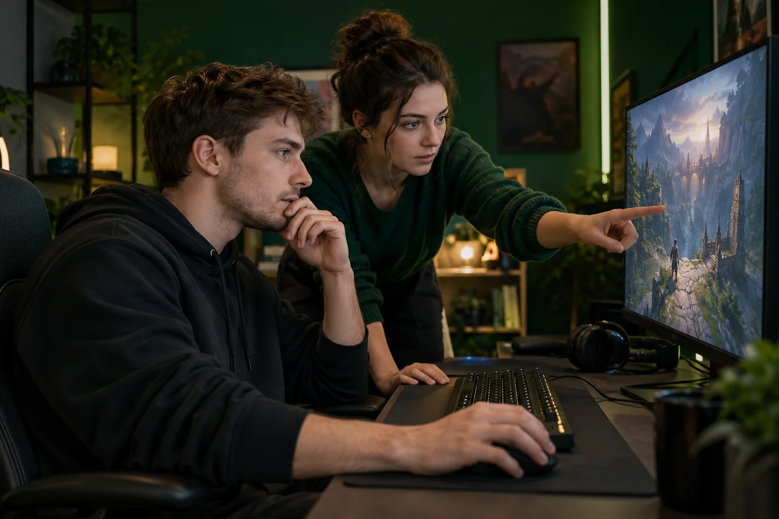 Trening drużyny z konkretnym celem